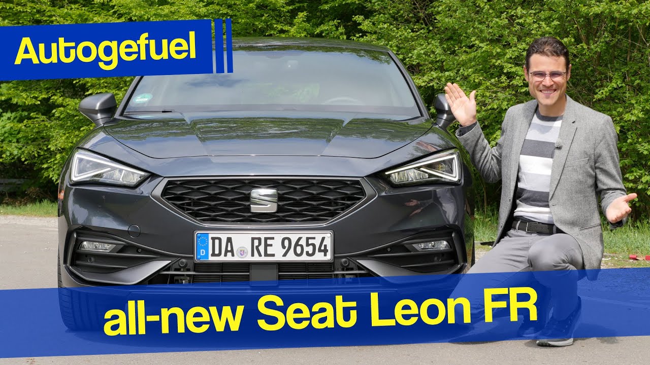 2020 Seat Leon FR REVIEW new generation mild-hybrid - Autogefuel