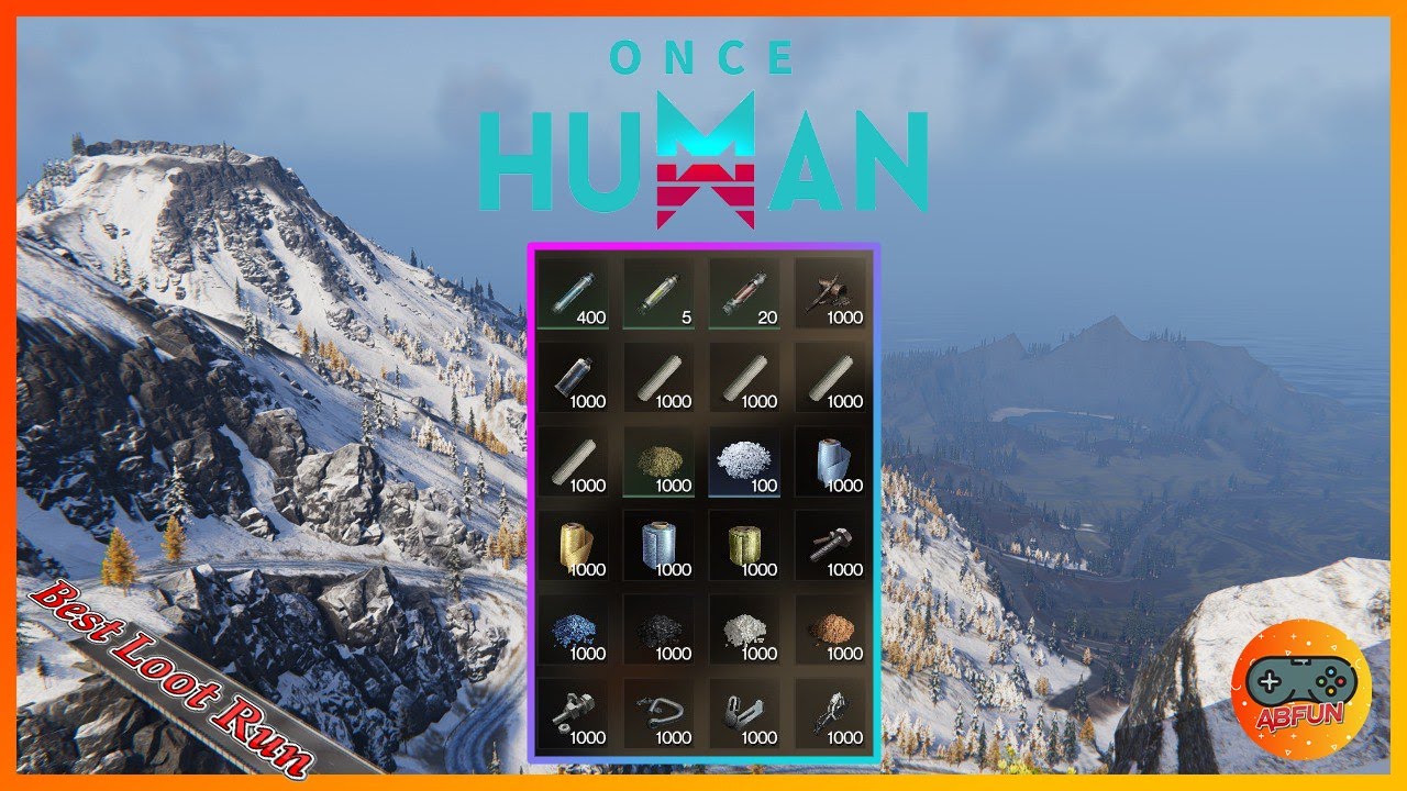 Once Human The Way of Winter Best Loot Run