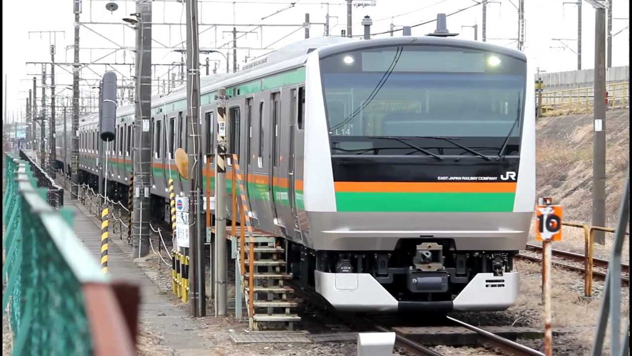 【乗務員訓練】　E233系3000番台　髙タカL14編成　小山車両センターにて