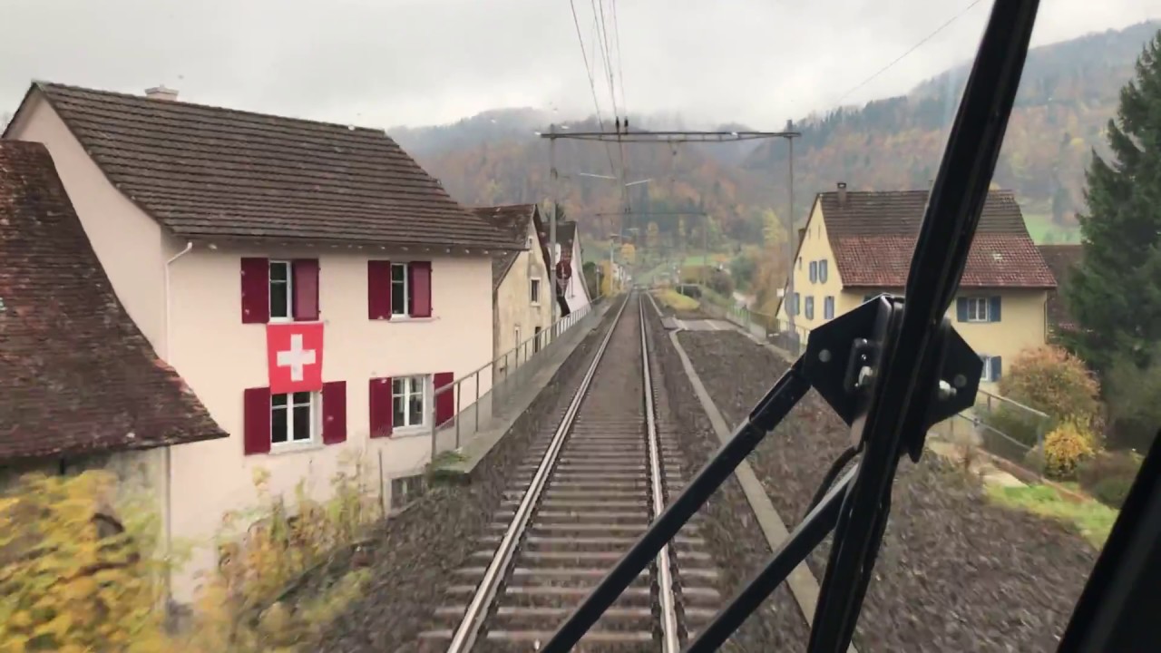 SBB Strecke Sissach - Olten 