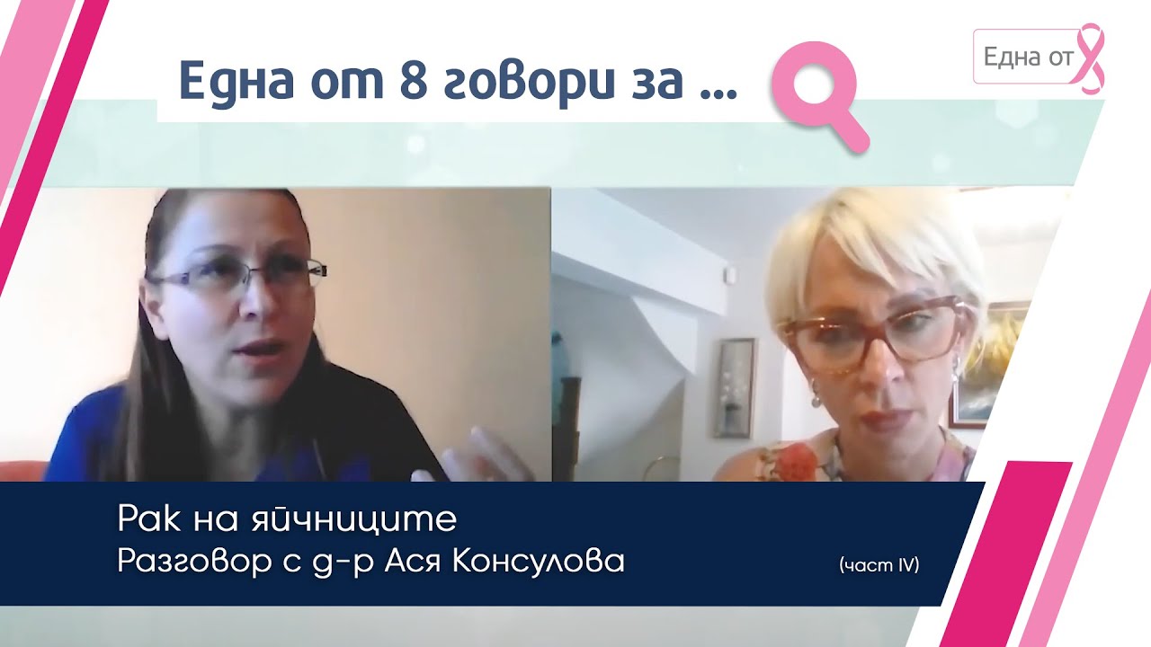 Част 4 Рак на яйчниците | доц. д-р Ася Консулова