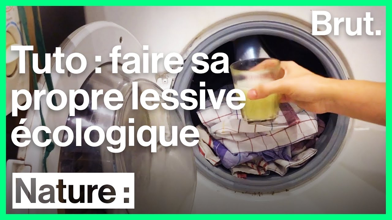 Comment faire une lessive &eacute;cologique soi-m&ecirc;me