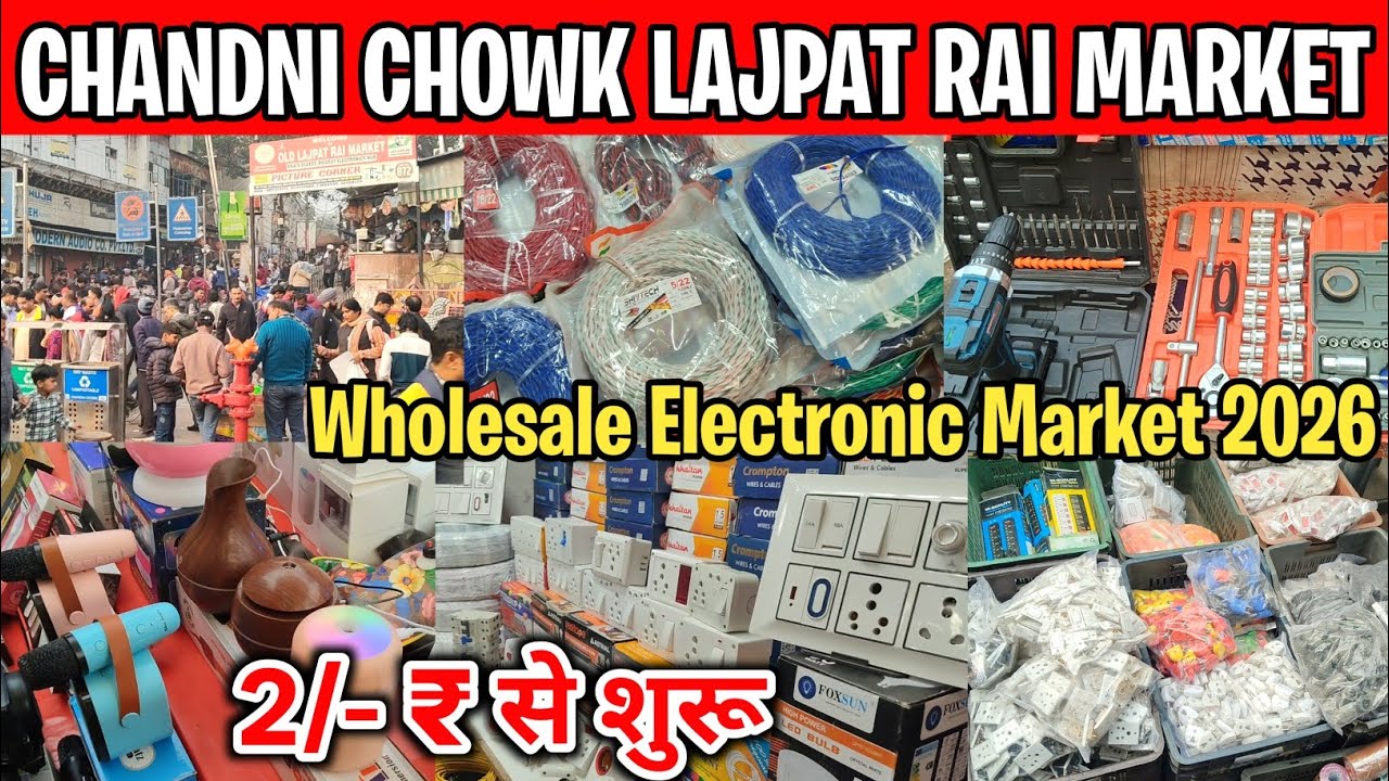 Lajpat Rai Tools Market in Delhi 🪓| Cheapest Electronic Market Delhi |Wholesale Electronic Market