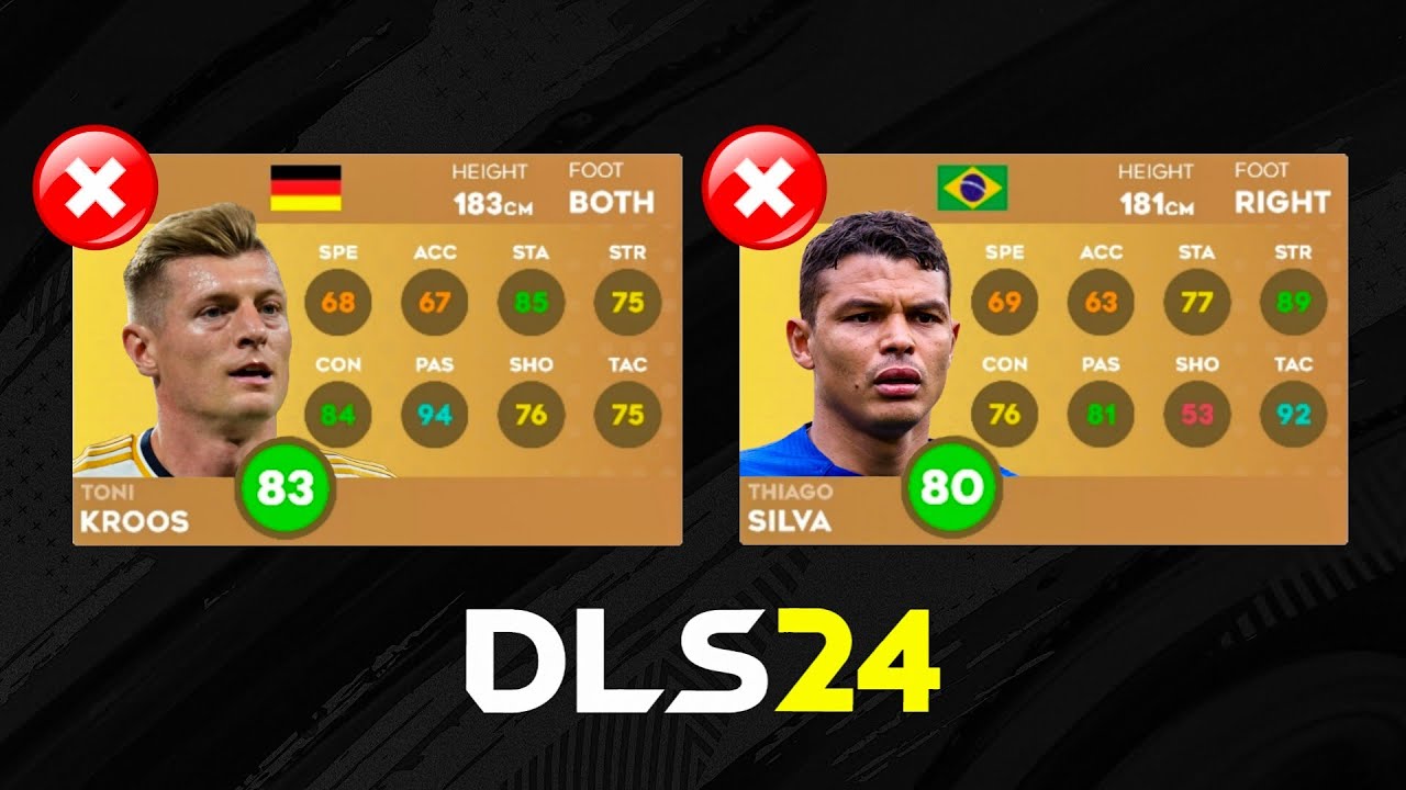 DLS 24 | Saddest Players That Are Removed In Dream League Soccer 2024! 😢💔