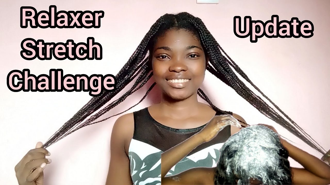 RELAXER STRETCH CHALLENGE // UPDATE #1 // 8 MONTHS RELAXER STRETCH // RELAXED HAIR // HAIRLISTABOMB