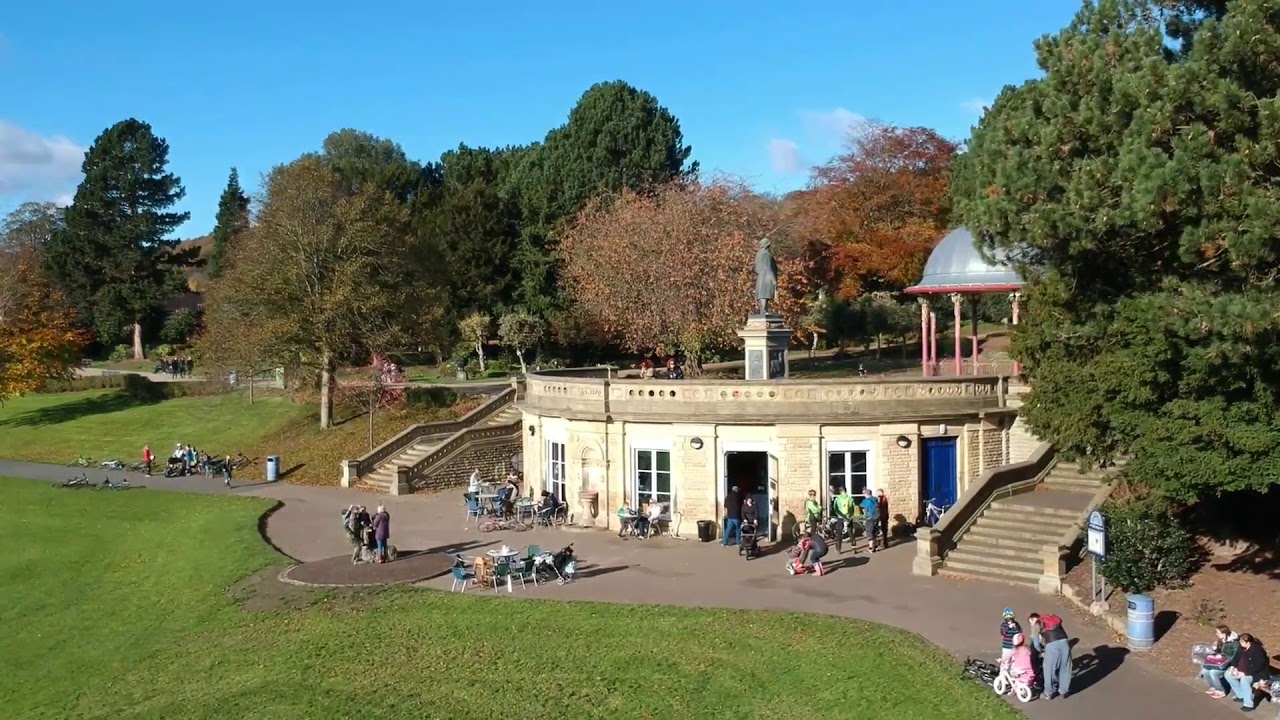 Saltaire & Shipley Glen, Baildon, by Drone