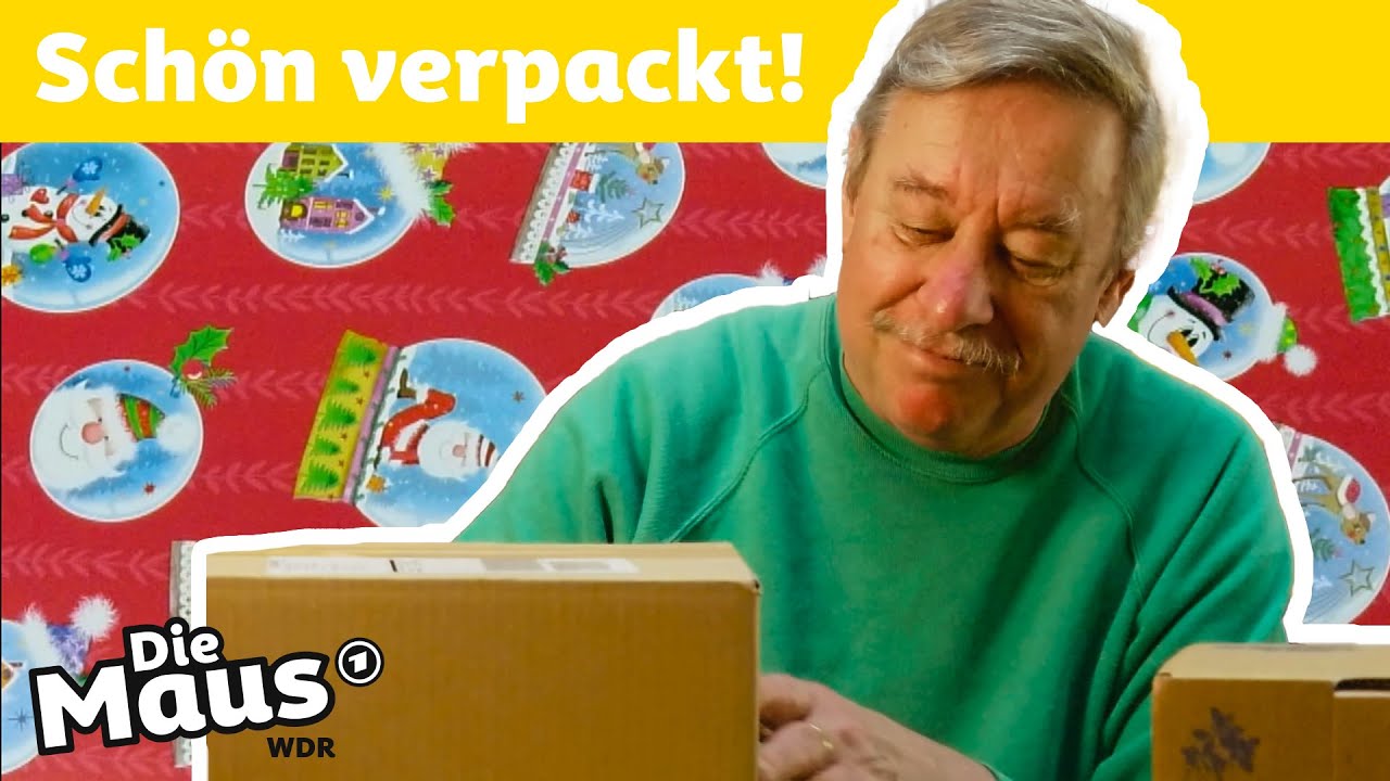 Wie wird Geschenkpapier hergestellt? | DieMaus | WDR