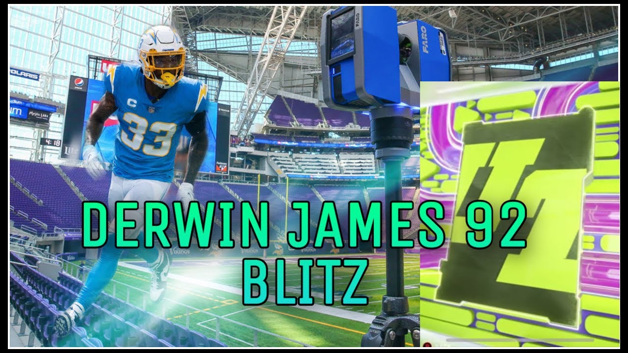 92 blitz Derwin James jr madden 22