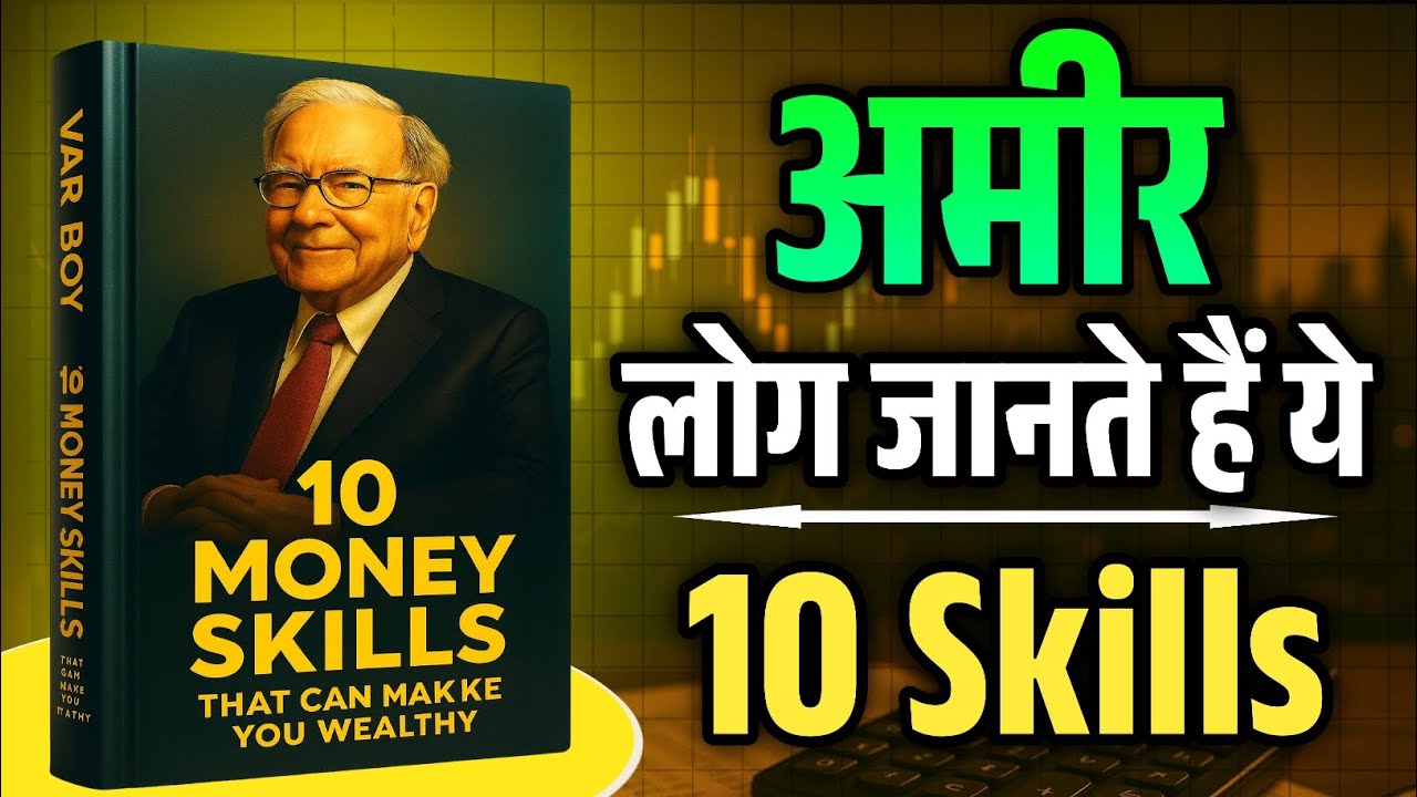 10 Most Important Money Skills | Book summary in hindi | financial freedom 