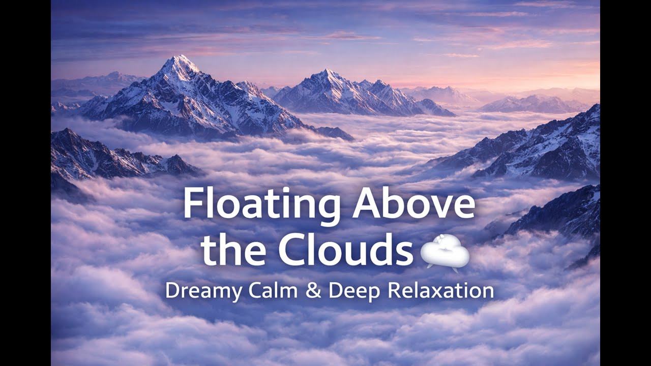 Mountains Floating Above the Clouds | Dreamy Calm & Deep Relaxation
