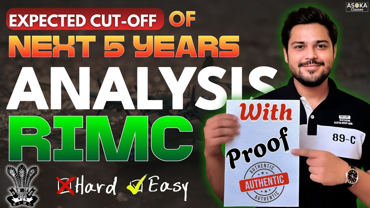 RIMC Expected Cut off | Zonal Merit List & All India Merit List | Explained Analysis 2026