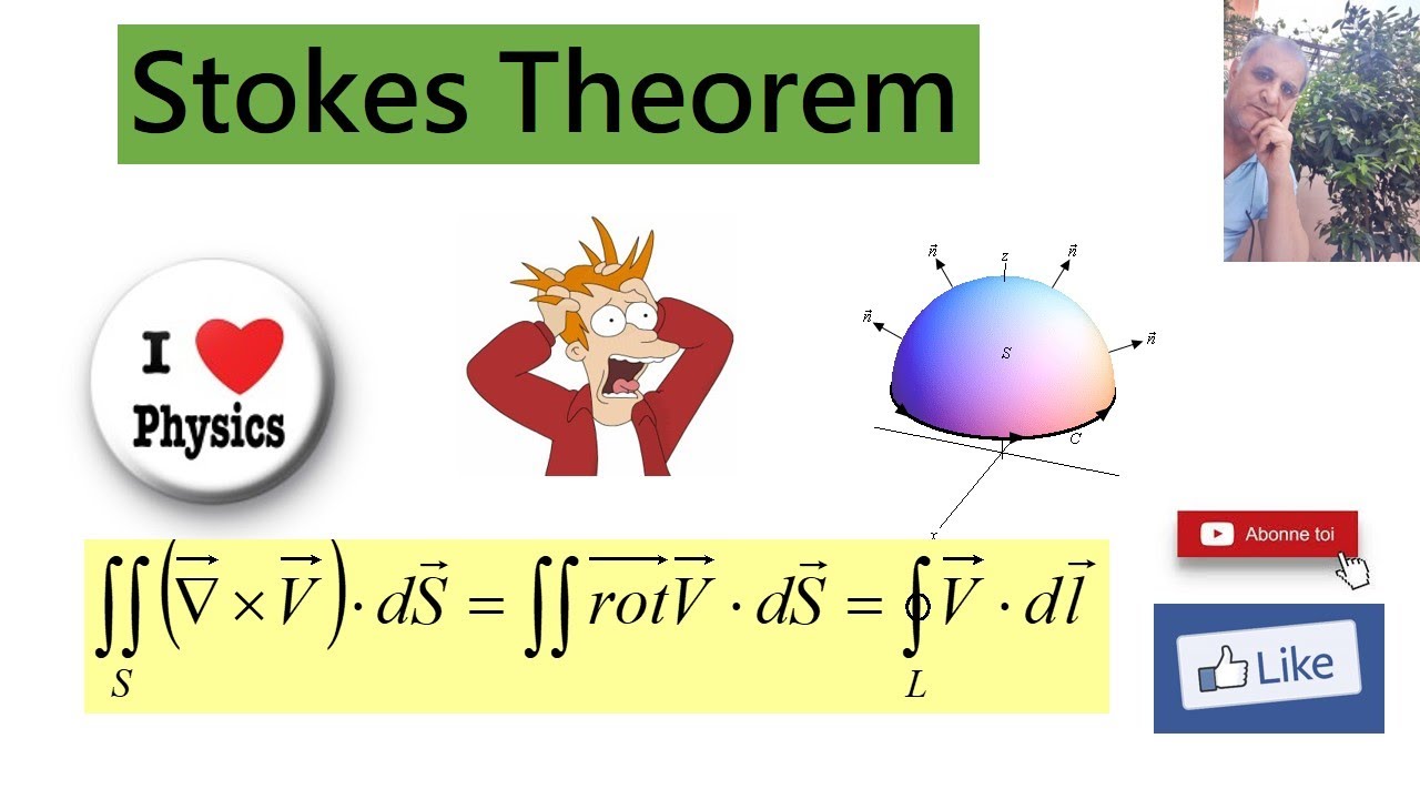 Théorème de Stokes : exemple (Stokes theorem - formula and examples)