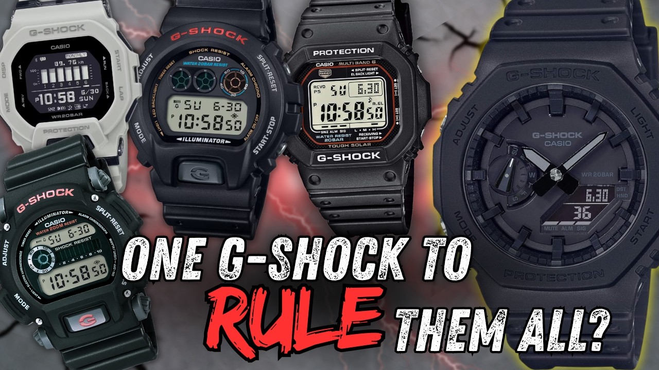 Top 5 Best G Shock Models Ever Made