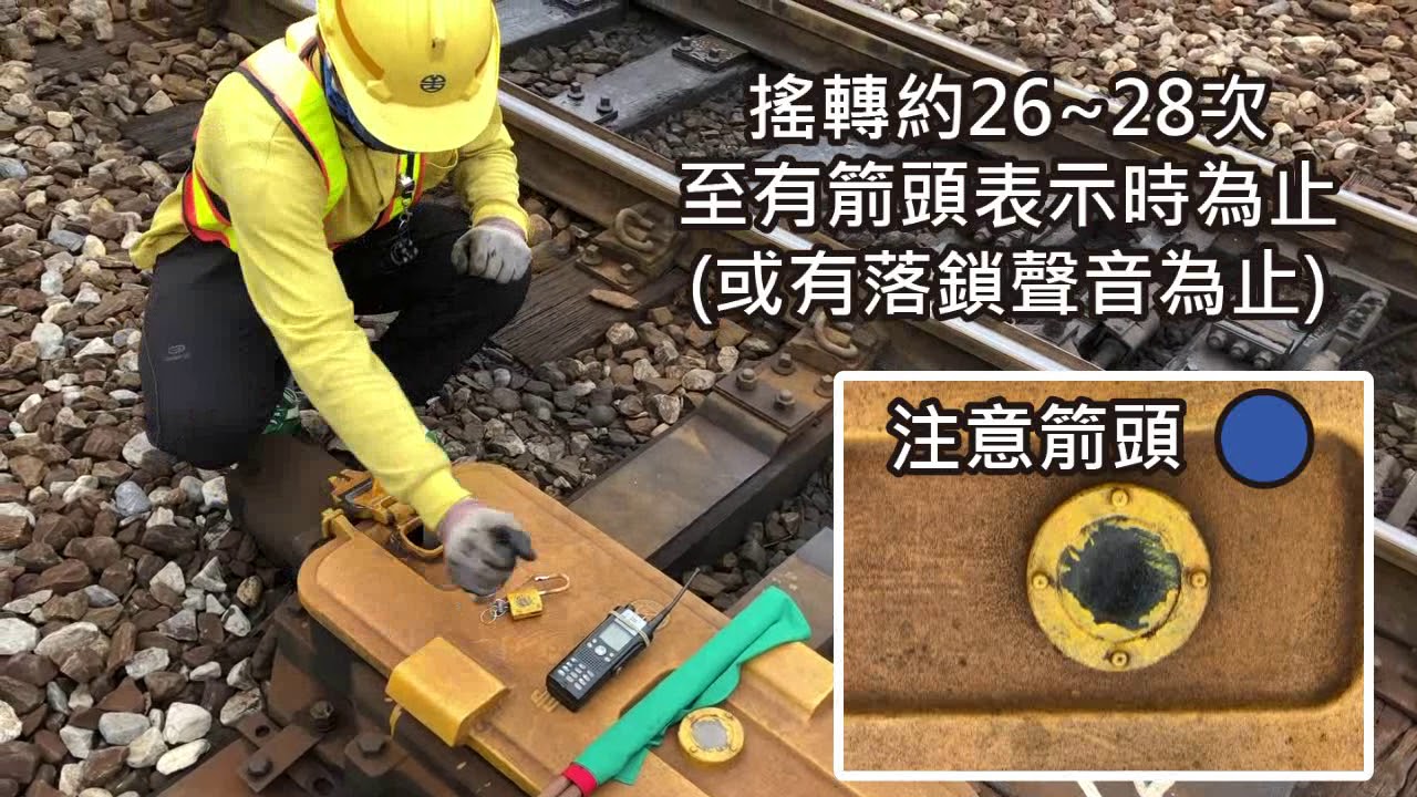 電動轉轍器教學影片