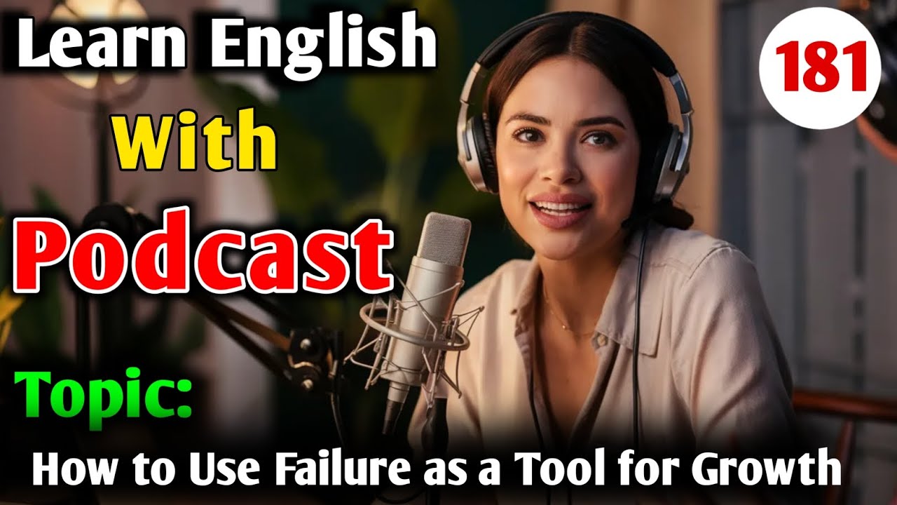 How To Use Failure as a Tool for Growth | Learn English With Podcast | English Learning Podcast