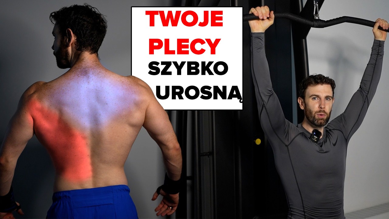 Najlepsze ćwiczenie NA PLECY w 5 krokach *uważaj na popularne błędy*