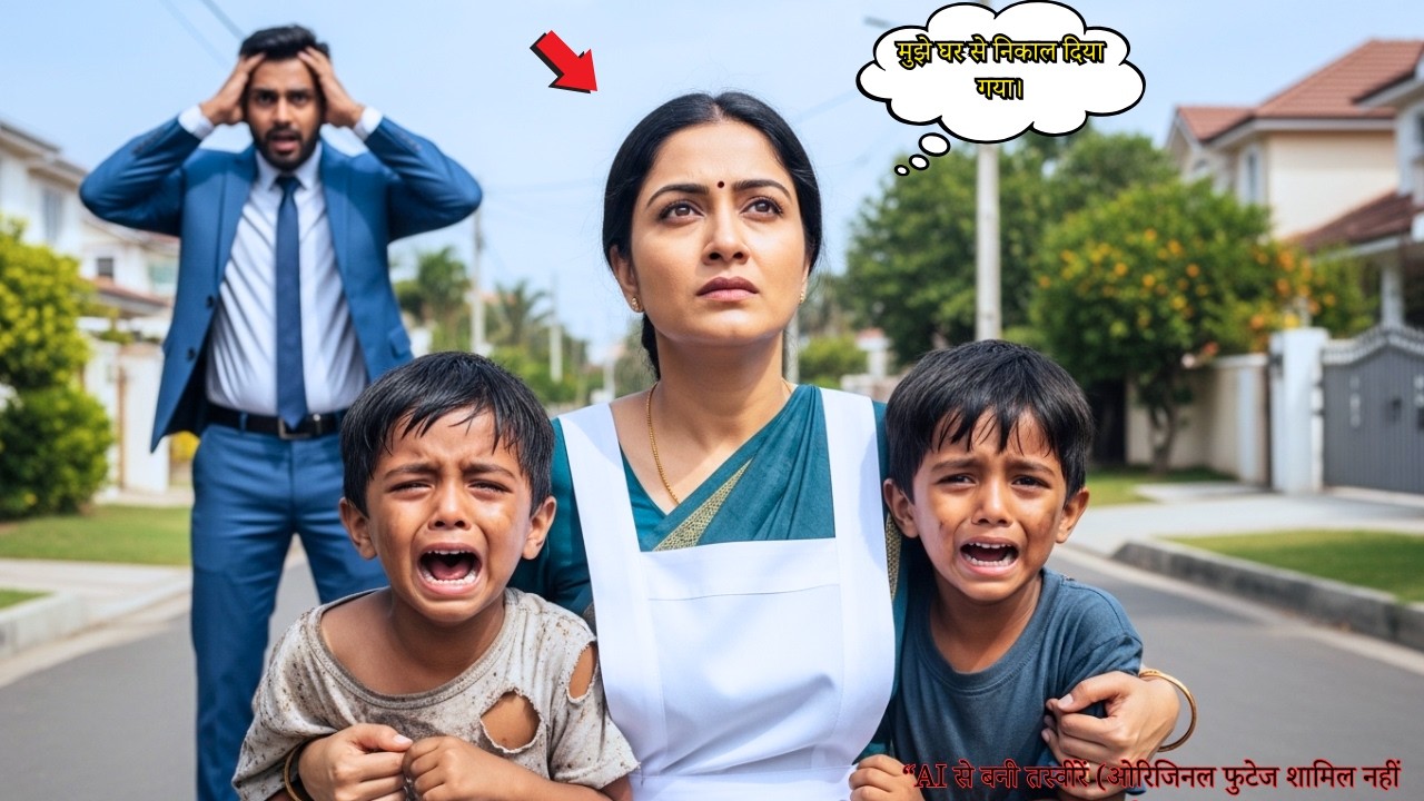 एक गलती पर उसने सफाईकर्मी को निकाल दिया—लेकिन उसके बच्चों ने बिल्कुल अलग फैसला लिया!