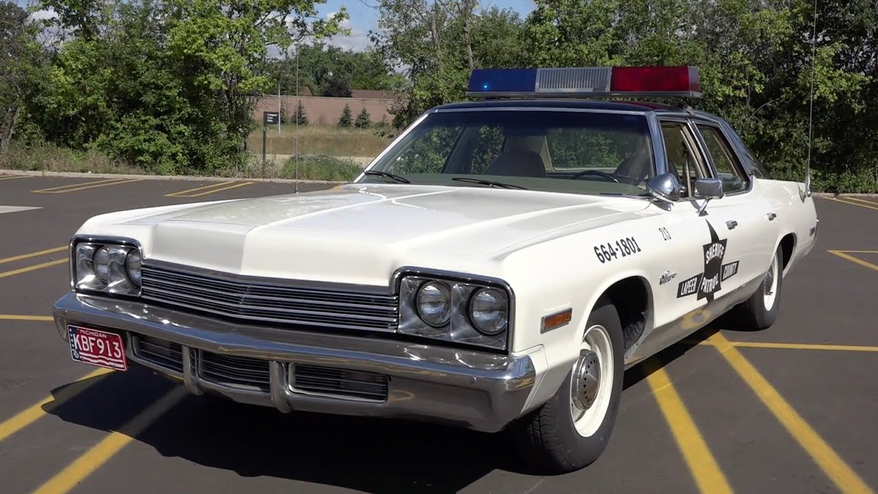 Deputy Stacy and his replica '74 Dodge Monaco Patrol Car: Classic Restos - Series 41