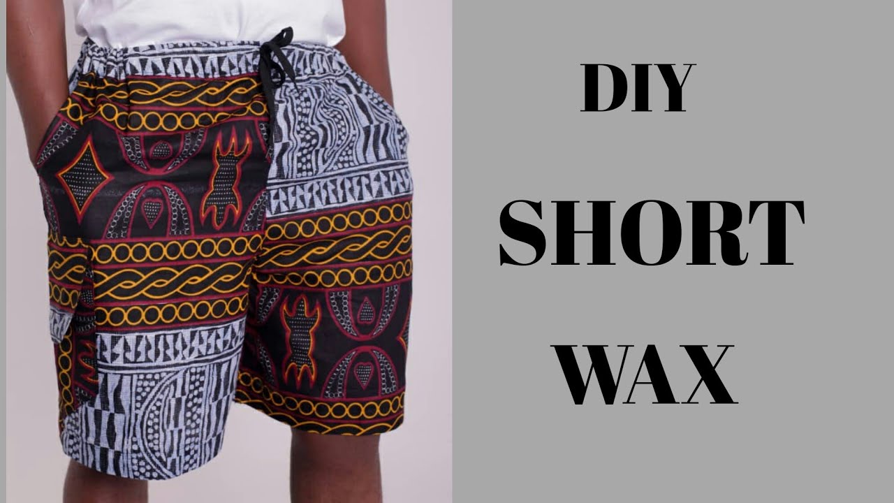 DIY, SHORT, CULOTTE, HOMME, Facile, sans patron, ( Débutant)