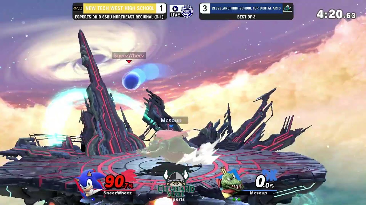 SSBU Stream 1 | Esports Ohio High School Regionals