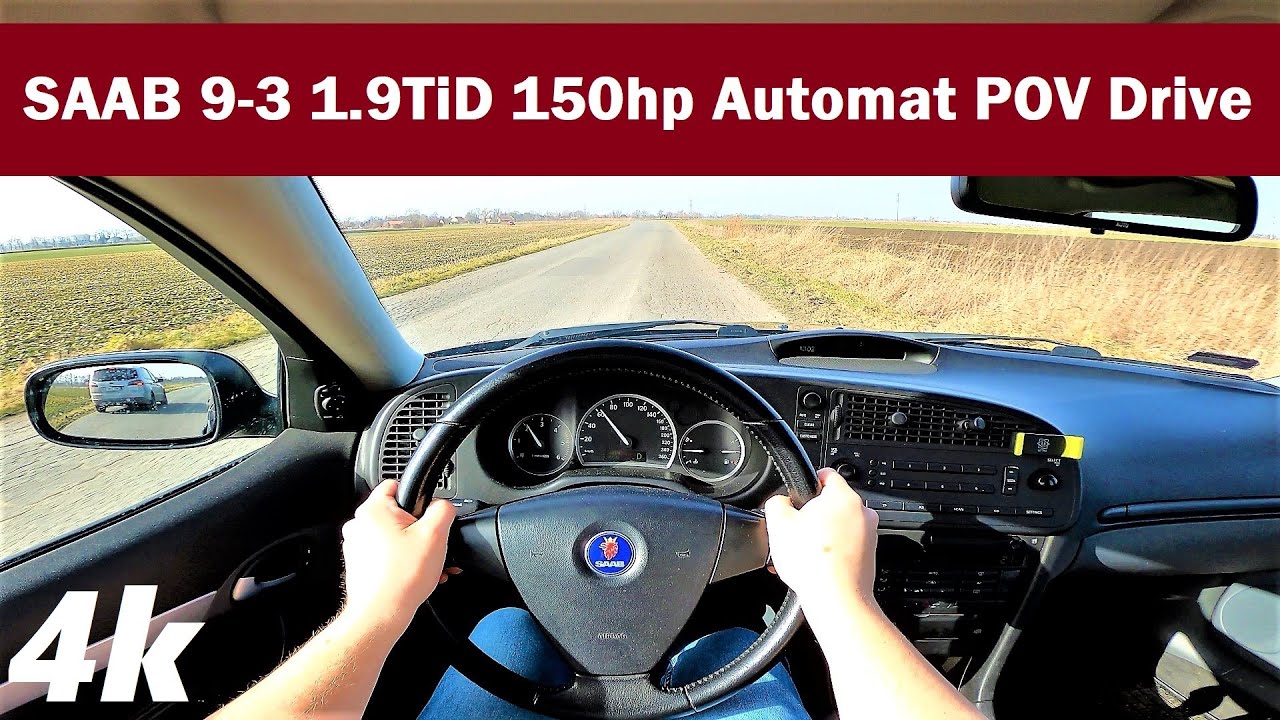 SAAB 9-3 (2005) 1.9 150hp Automatic POV DRIVE & Acceleration | Swedish Classic Car | 4k #14