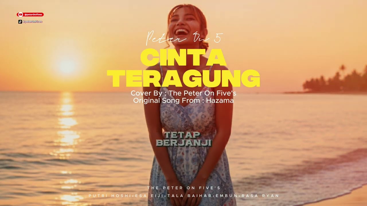 Hazama - Cinta Teragung - Cover By - Peter On Five's