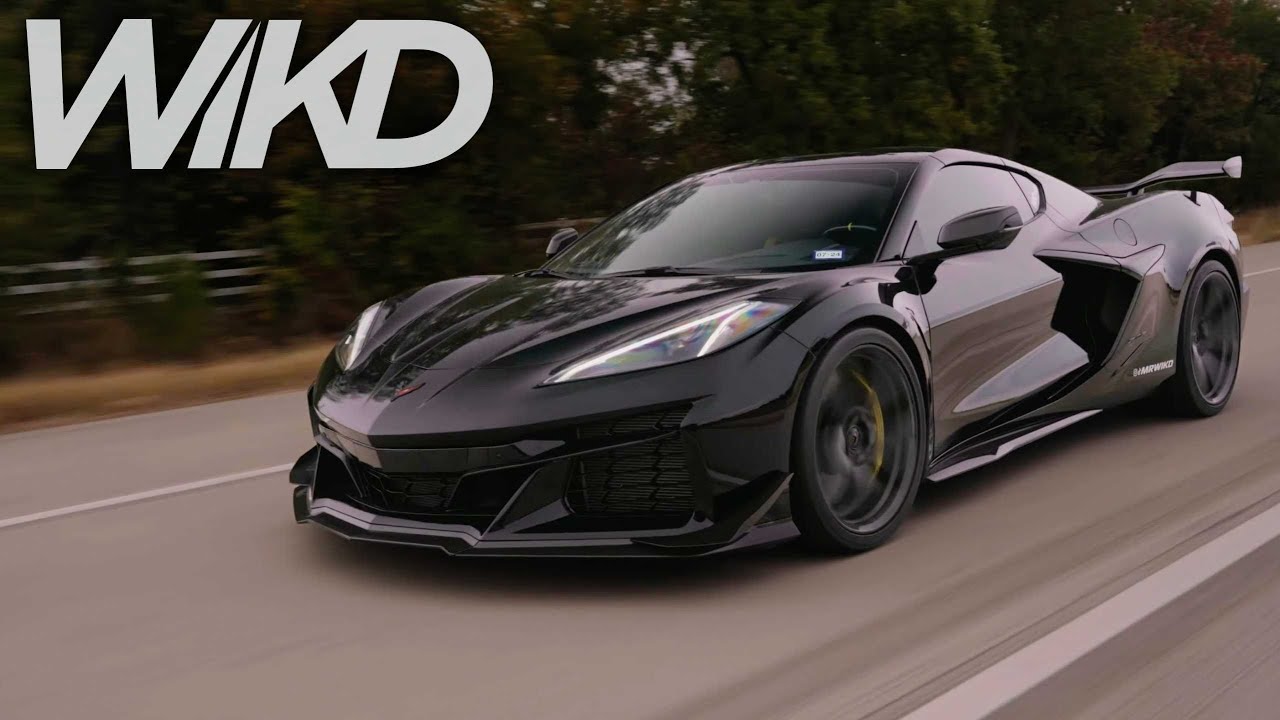 ИСКУССТВО В ДВИЖЕНИИ - (Кинематографический ролик WIKD C8 Corvette Z06)