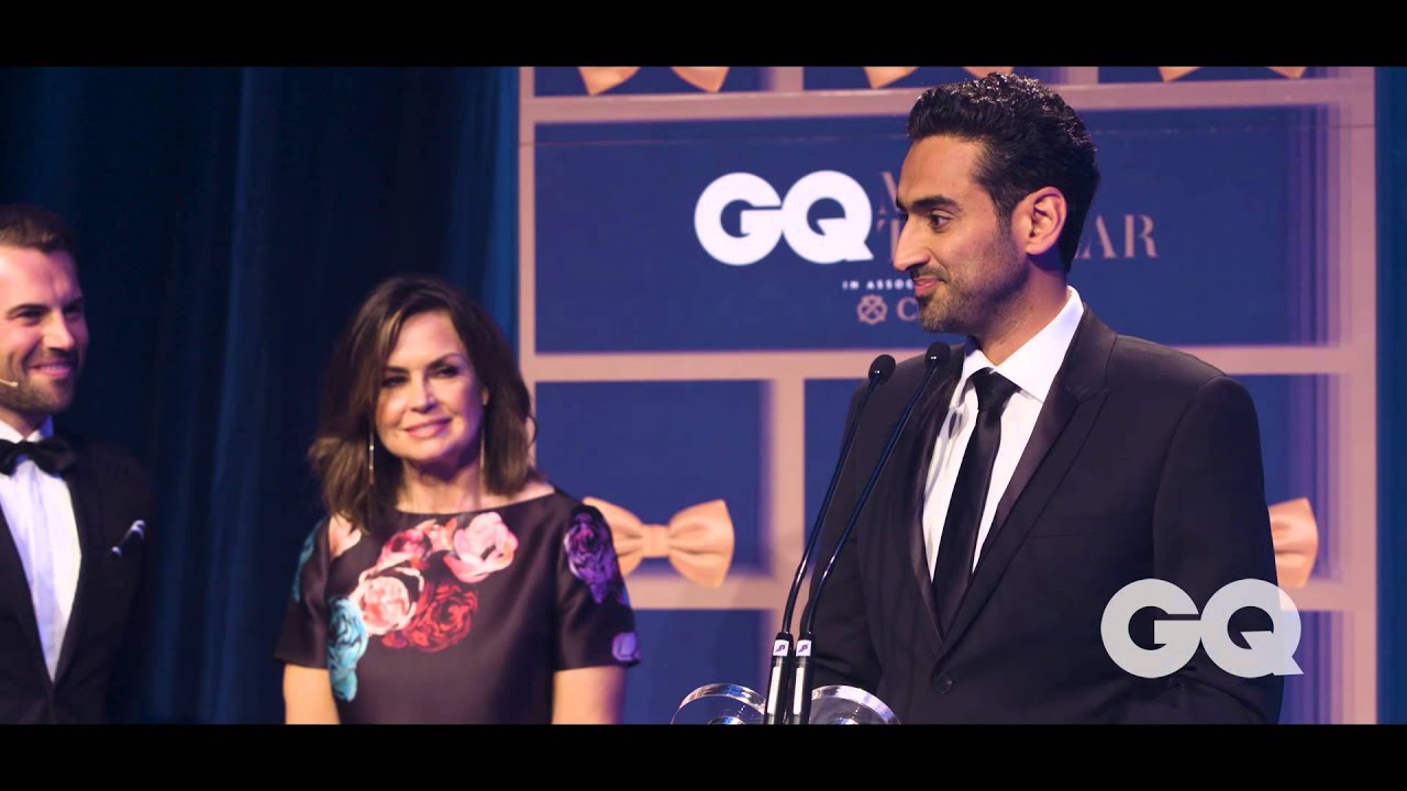 Waleed Aly Talks About Domestic Violence As He Accepts His Media Personality GQ MOTY Award