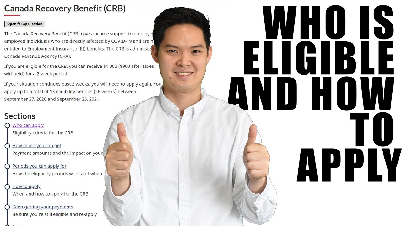 Canada Recovery Benefit | Who is Eligible and How to Apply
