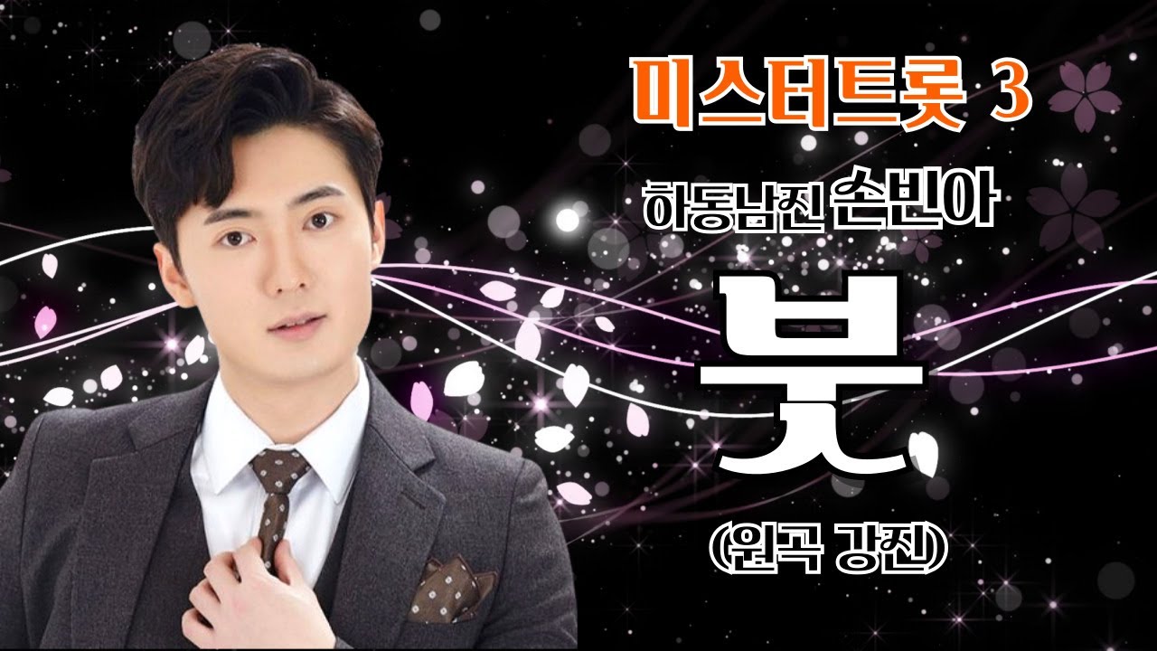 [ 미스터트롯3 ]  붓  (원곡 강진 ) ♥ 하동남진 손빈아