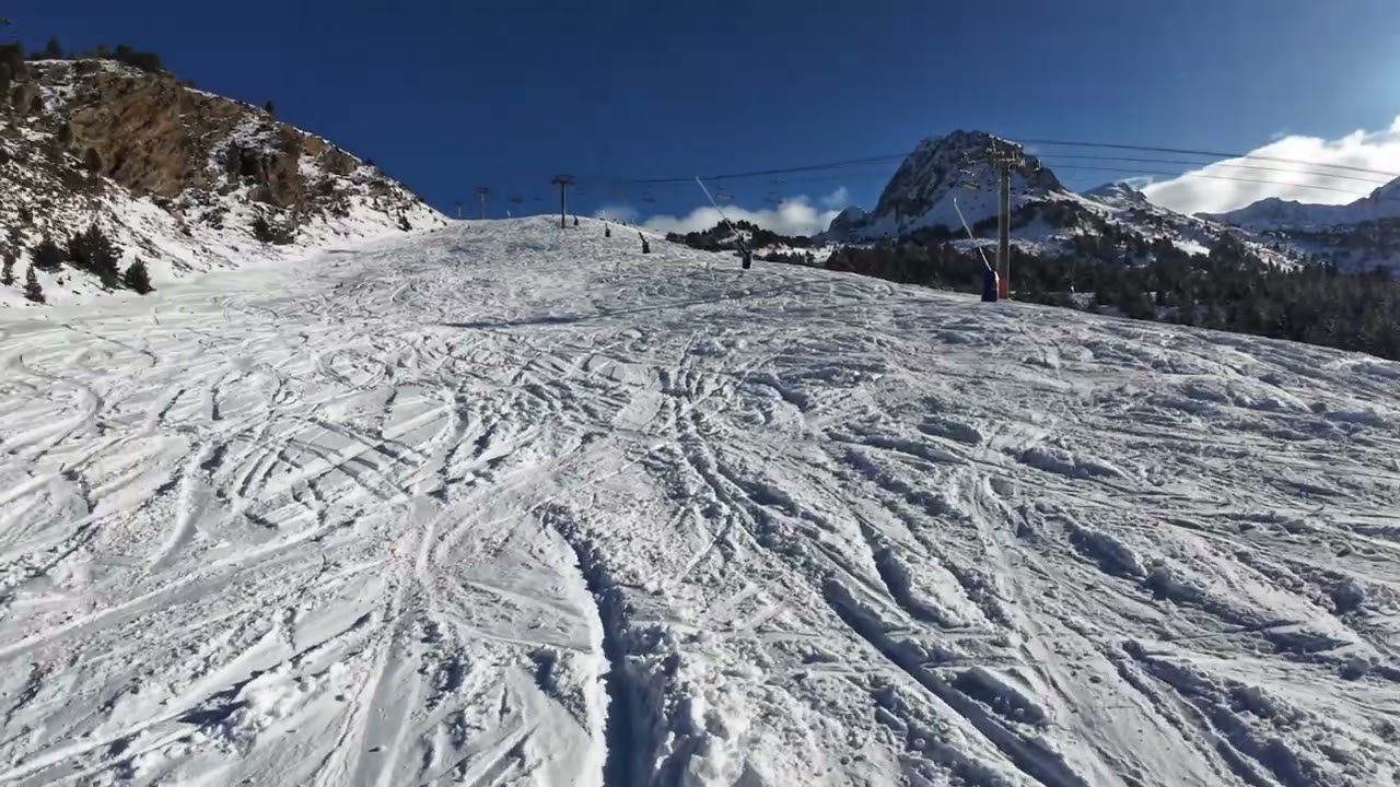 Grandvalira: Pas De La Casa to Grau Roig - closed piste 🔴