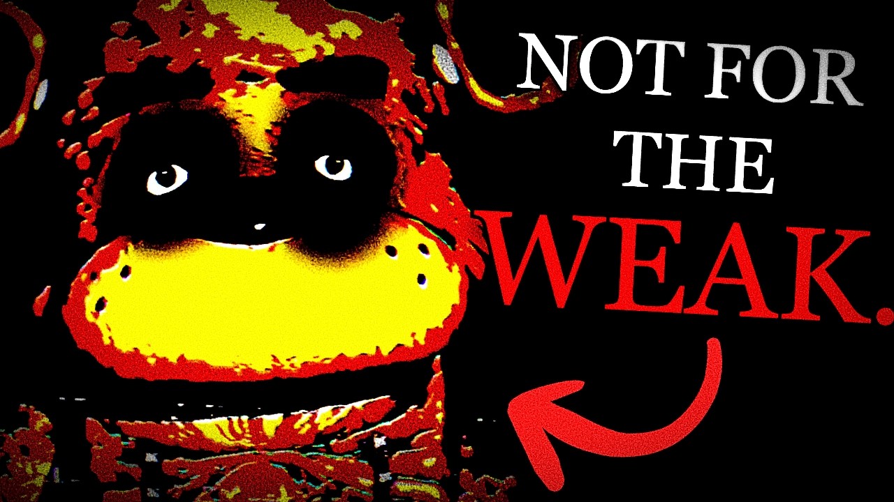 These FNAF VHS Tapes were NOT for the weak..