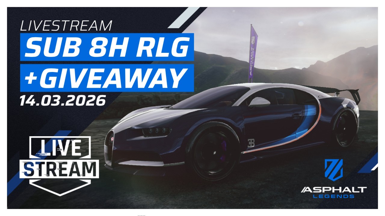 Sub-8-Hour Challenge of beating RLG Challenges [+ GIVEAWAY & GIFT CODES!] - Asphalt Legends