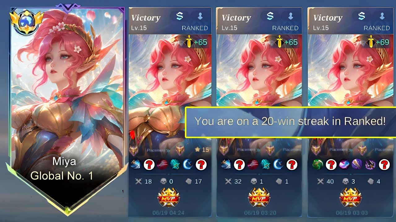 MIYA NEW UNLIMITED PASSIVE DAMAGE BUILD 2026!!💀 (best build for auto winstreak) - Mobile Legends 