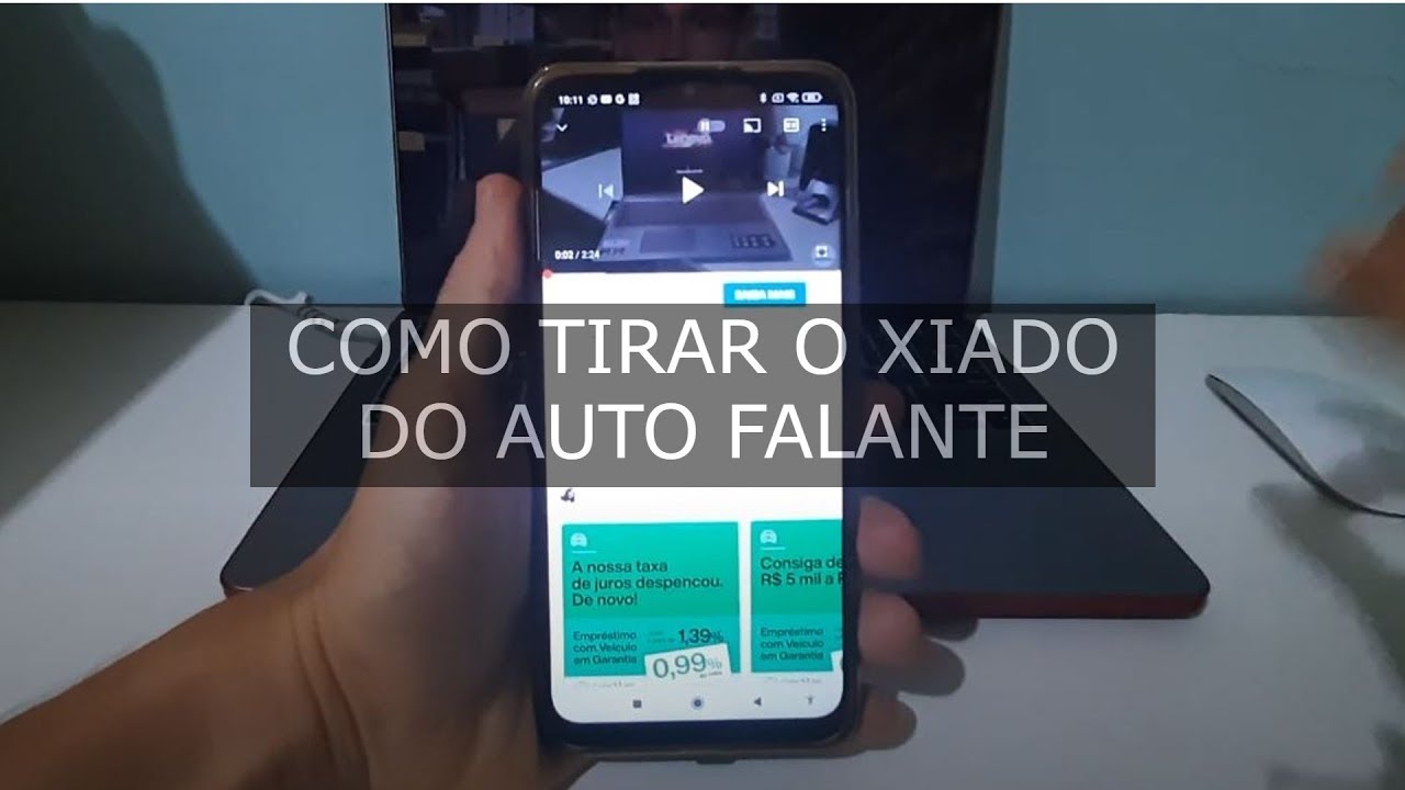 Como tirar o chiado ou ruído do celular (Celular Molhou o auto falante)