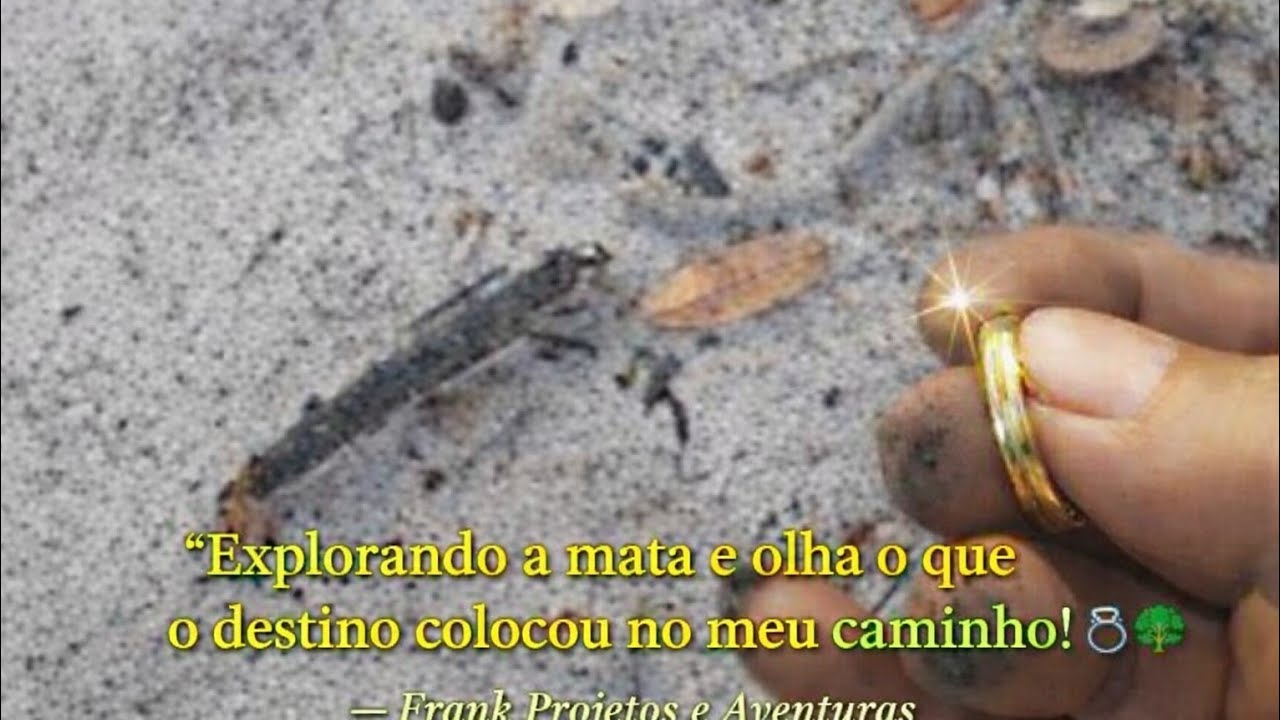 Buscando vestígios de moradias muito antigas e fui surpreendido 