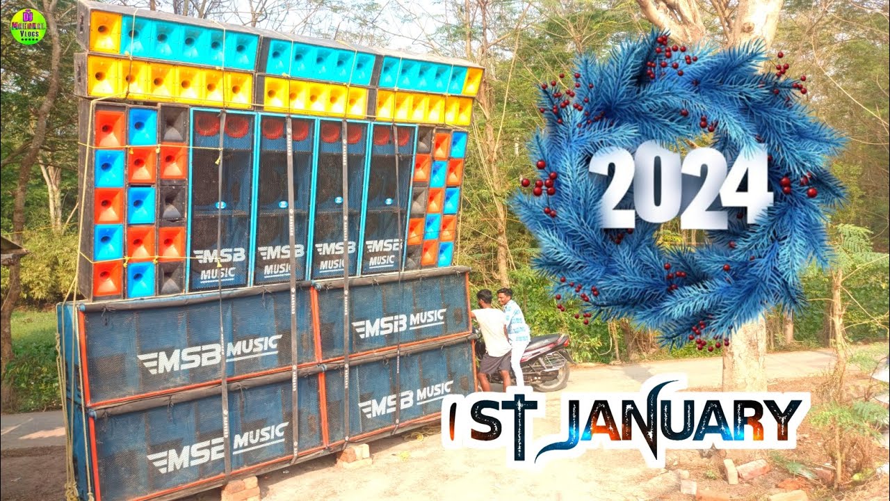 1st January উপলক্ষে ময়না আনন্দ পুর কাঁপাছে MSB Music 🌹🌹MSB Music Moyna 1st January Special 2024