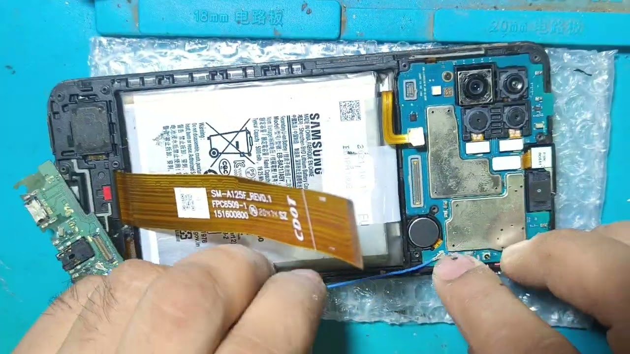 Samsung Galaxy A12 LCD replacement step by step 