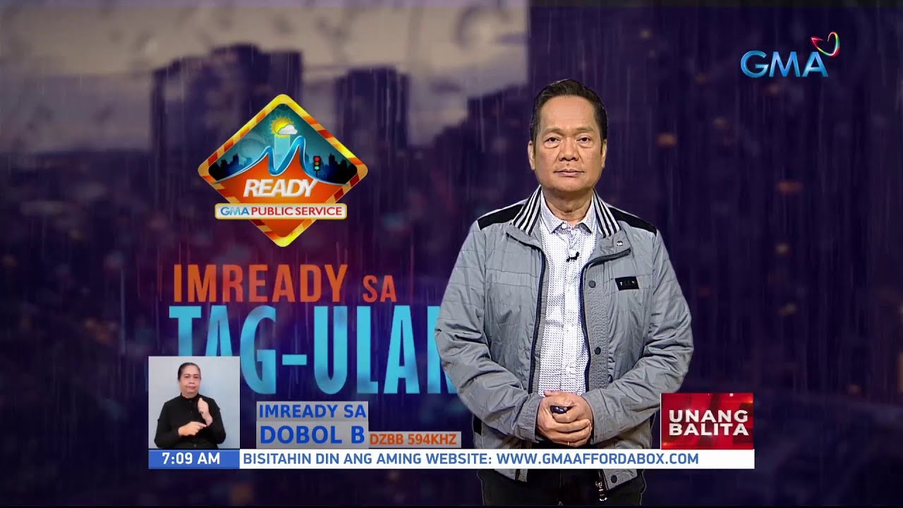Weather update as of 7:06 AM (August 19, 2022) | Unang Balita