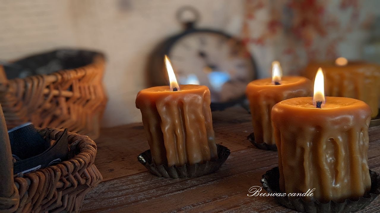 蜜蝋100％天然素材のオーガニック蜜蝋キャンドルを購入-Buy 100% Natural Beeswax Organic Beeswax Candles