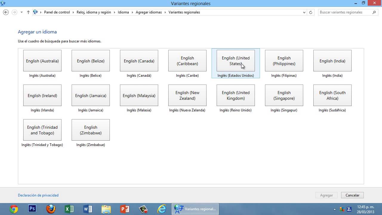 Windows 8 Tips Trucos Secretos  - 42 Cambiar Idioma de la Interfaz de Entrada
