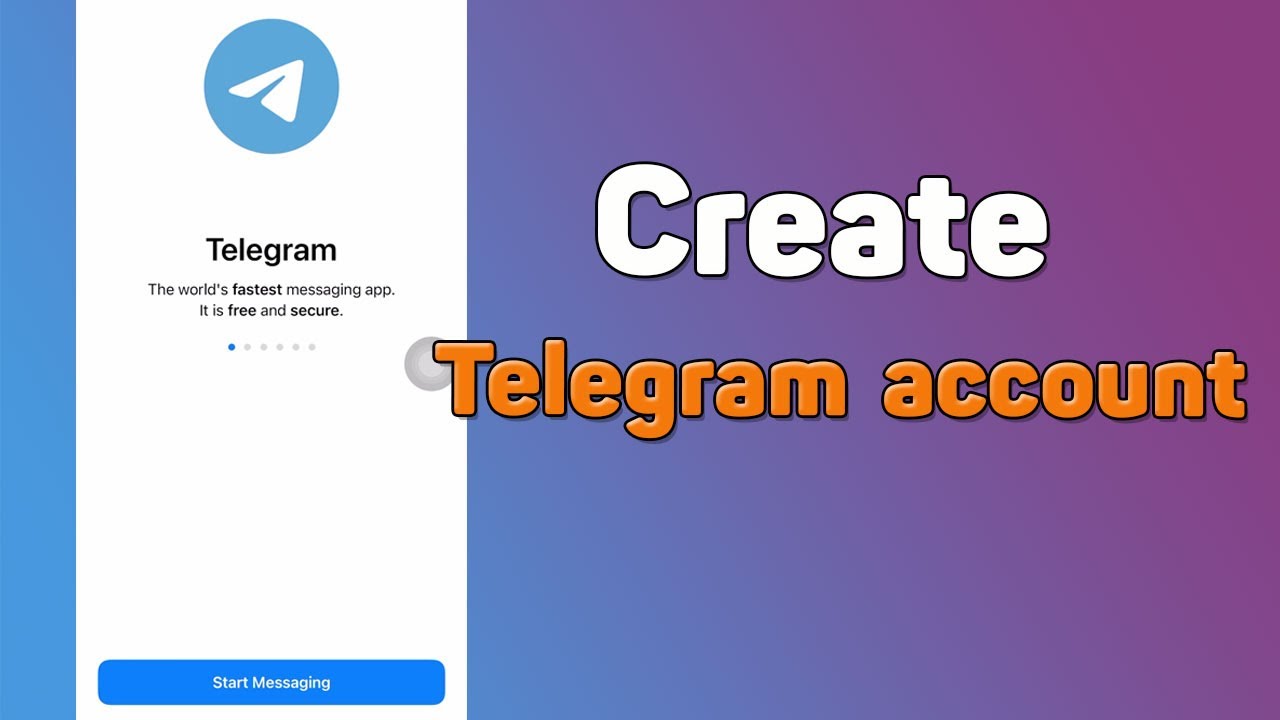 How to create a telegram account, How to register telegram account 2024