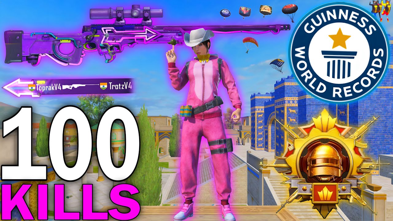 100 KILLS!!😱ALL PRO PLAYERS RUSHED ME IN ERANGEL🔥 PUBG MOBILE - BGMI