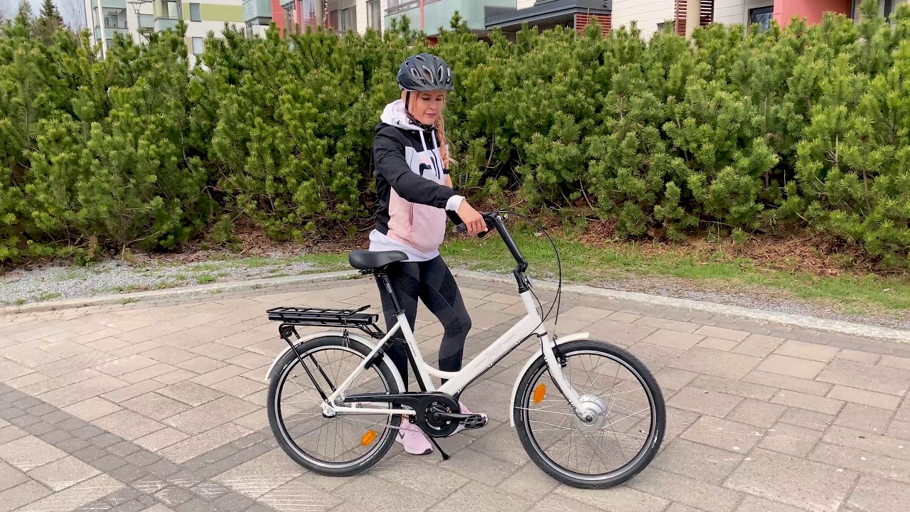 Esittelyssä sähköpyörä Helkama e-jopo etumoottorilla | SÄHKÖPYÖRÄT