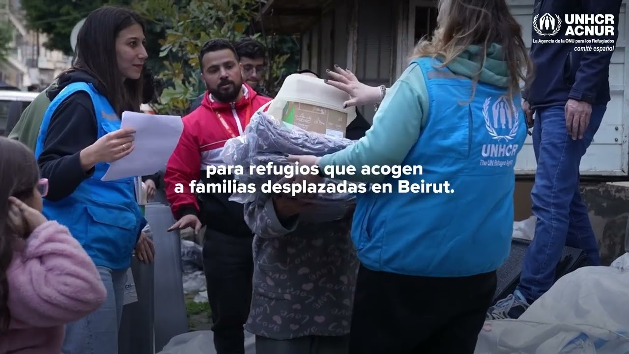 Nuevo desplazamiento en Líbano a medida que se intensifican los ataques aéreos israelíes.