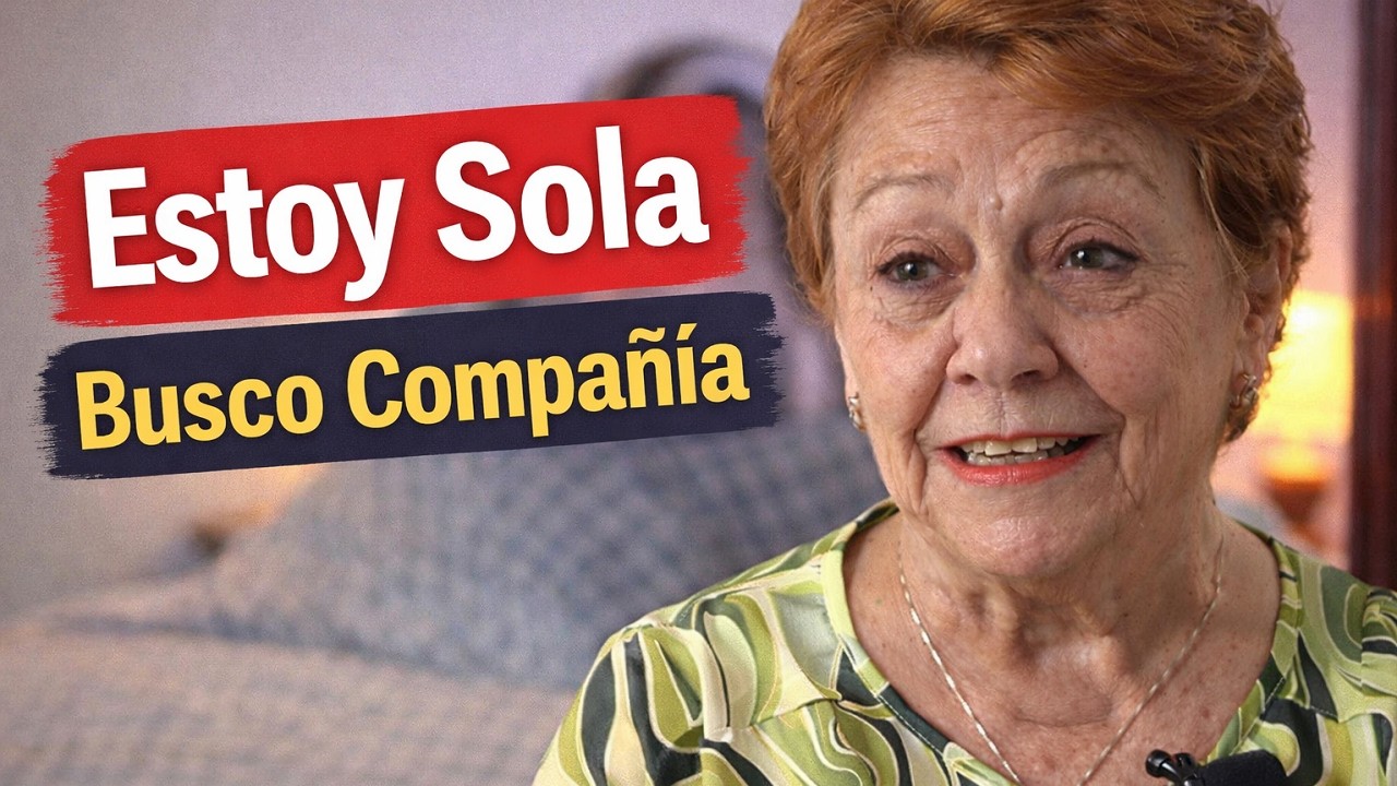 Estoy Sola y Busco Compañía ❤️ | La Historia Real de Carmen, una Viuda Andaluza que se siente SOLA