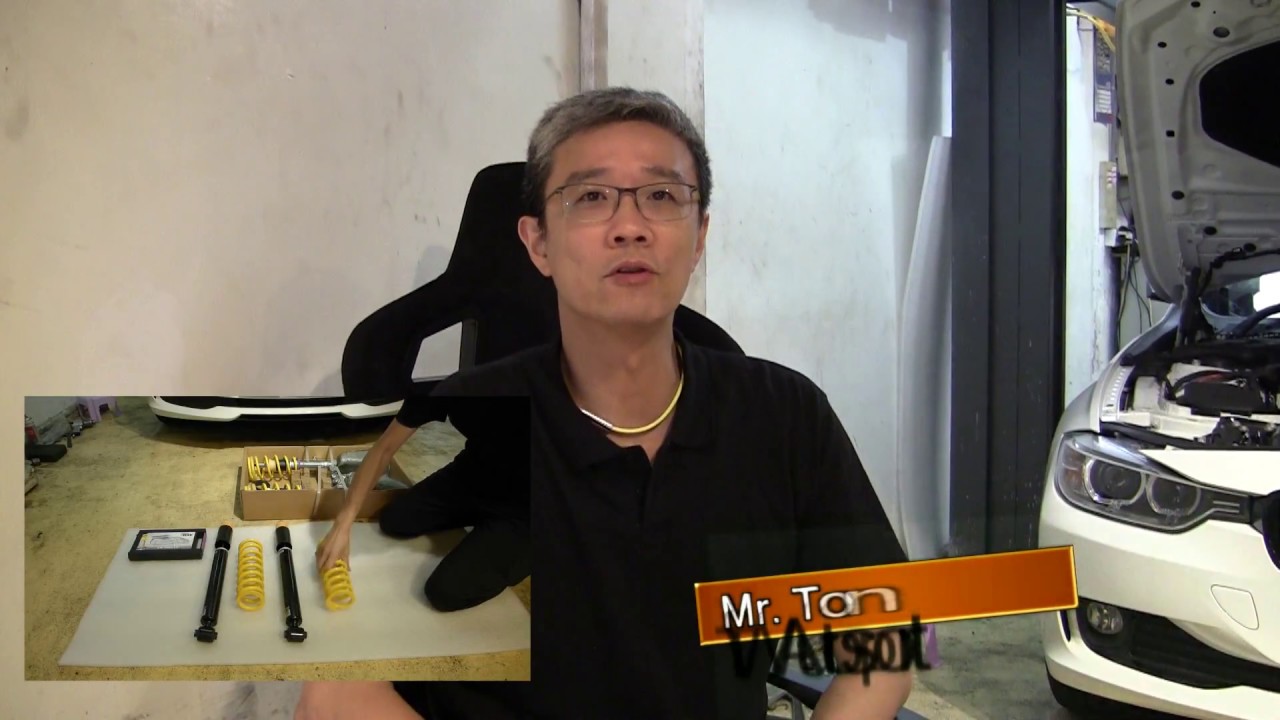 How to properly install KW coil-over suspension kit using KW special tool for BMW F30 - 318i