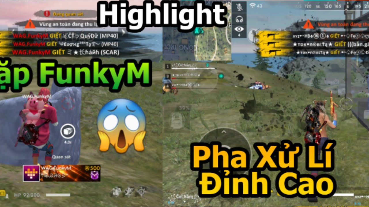 [Highlight Free Fire] Những Pha Xử Lý Đẳng Cấp Gặp FunkyM
