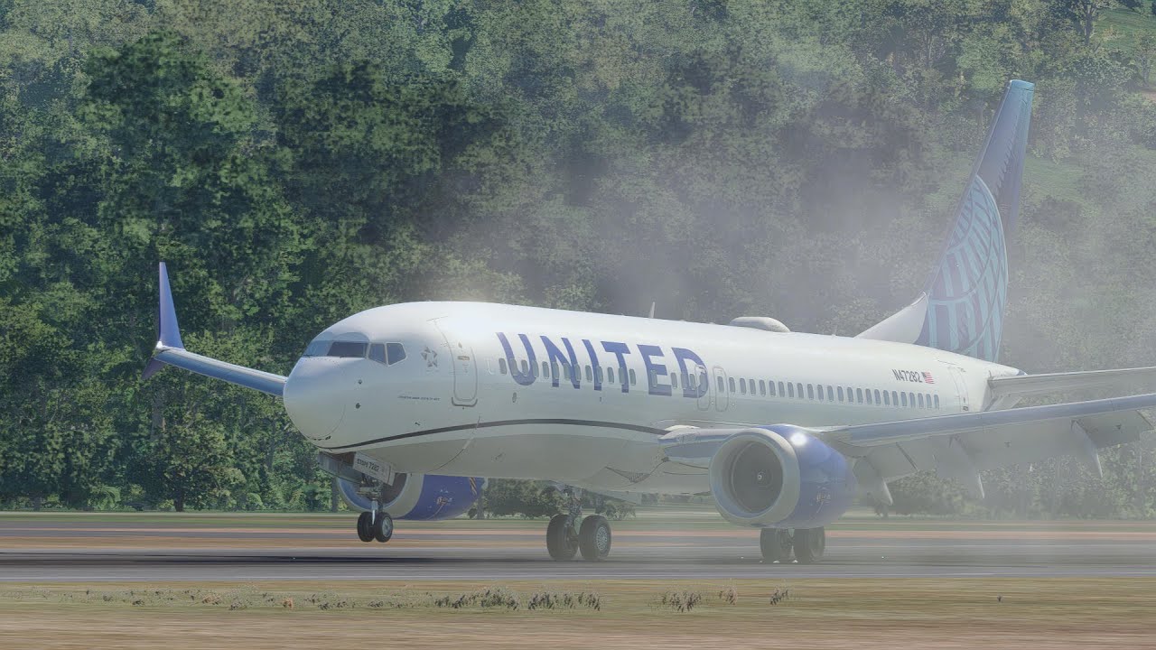 Beautiful Challenging Approach into Dominica in the Boeing 737 MAX | MICROSOFT FLIGHT SIMULATOR 2020