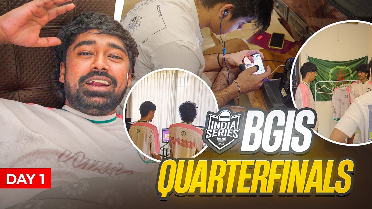 BGIS QUARTER FINALS DAY 1 | MADKINGS | NEYOO VLOGS !